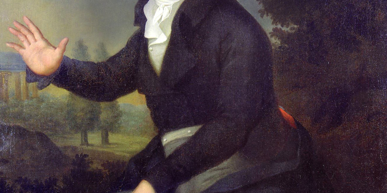 Ludwig van Beethoven. Gemälde von Joseph Mähler, 1804/05