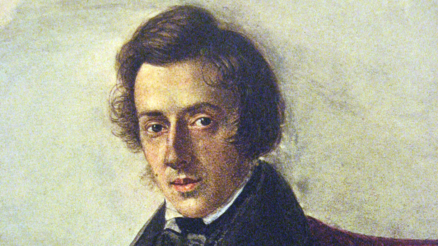 Frédéric Chopin, Zeichnung von Maria Wodzińska, 1836