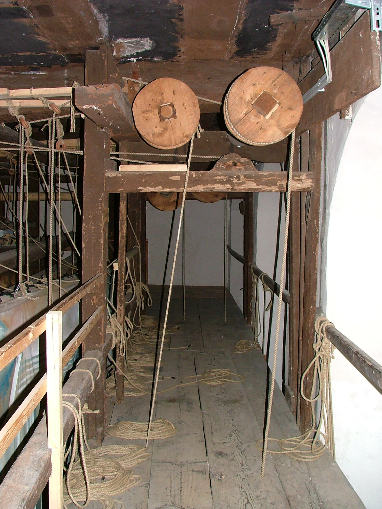 Ekhof-Theater, Oberer Rundgang