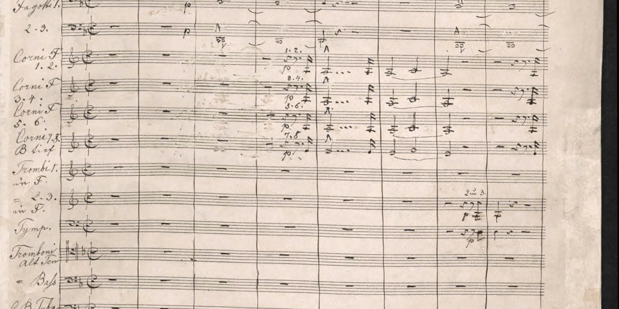 Anton Bruckner, Sinfonie Nr. 9., Autograf