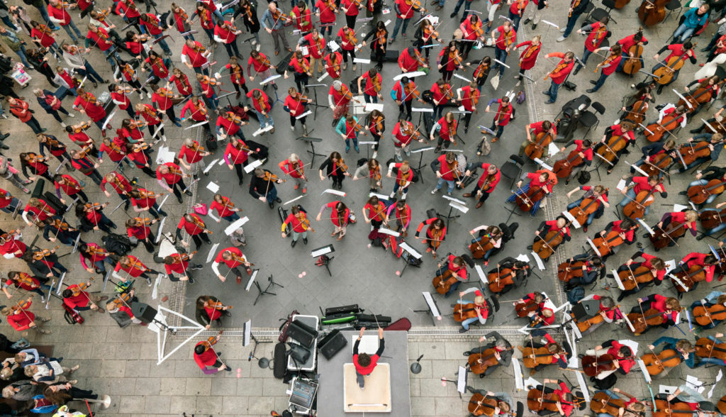 Sinfonischer Flashmob