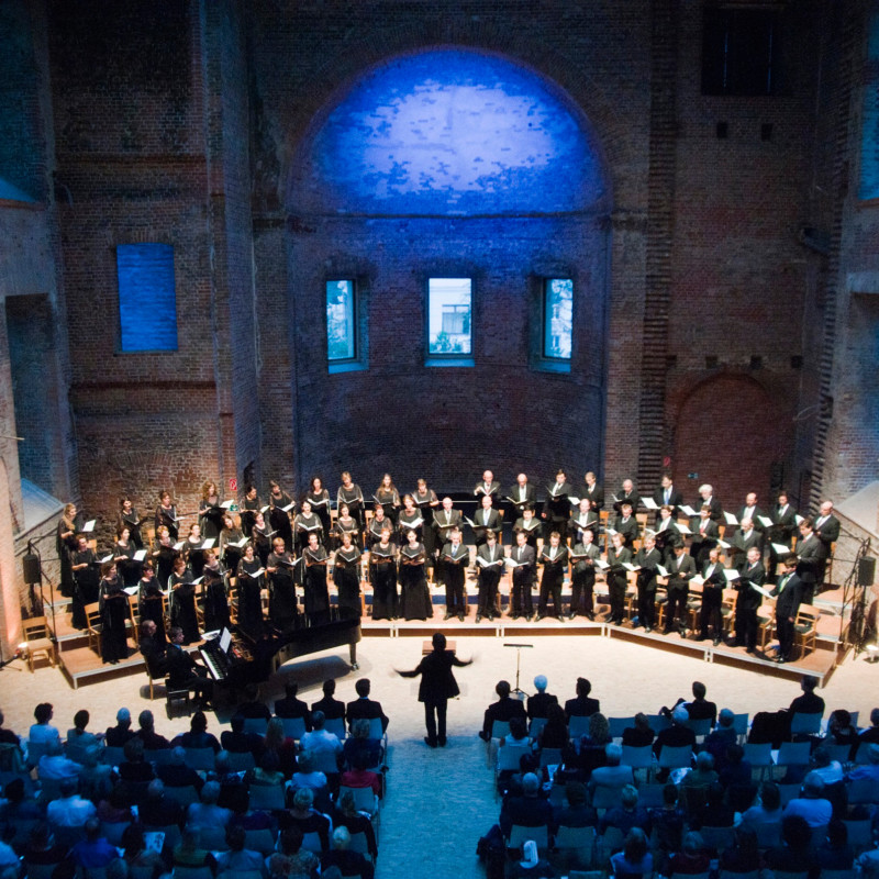 Abschlusskonzert der Meisterklasse für Chordirigieren in der Kirche St. Elisabet