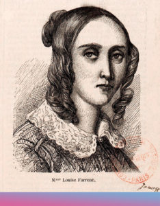 Louise Farrenc. Stich, um 1855