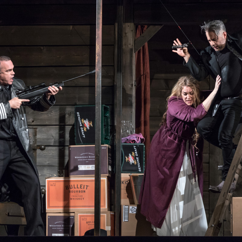 Szenenbild aus "La Fanciulla del West"