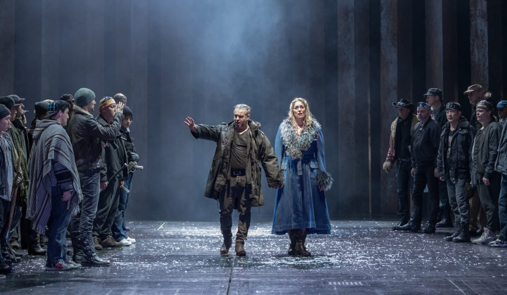 Szenenbild aus "La Fanciulla del West"