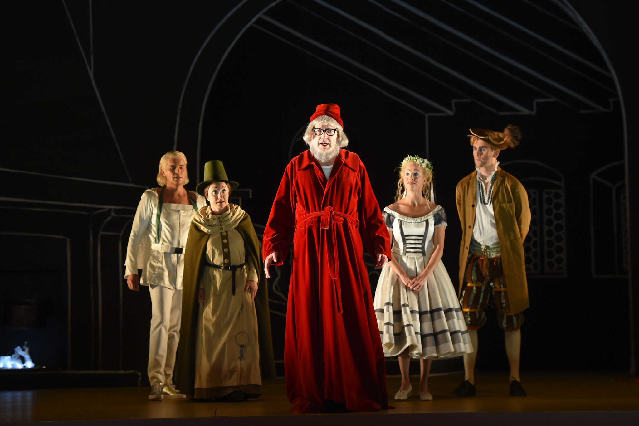 Szenenbild aus "Die Meistersinger von Nürnberg"