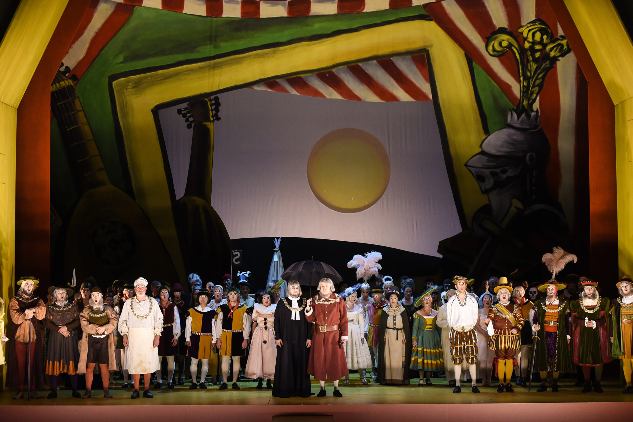Szenenbild aus "Die Meistersinger von Nürnberg"