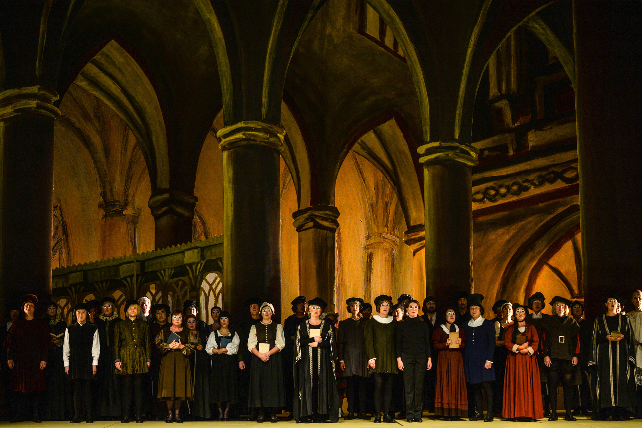 Szenenbild aus "Die Meistersinger von Nürnberg"