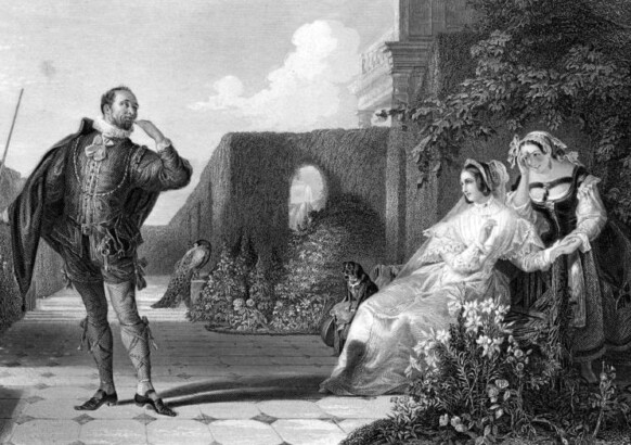 Shakespeares "Was ihr wollt". Stich von Daniel Maclise, 1859