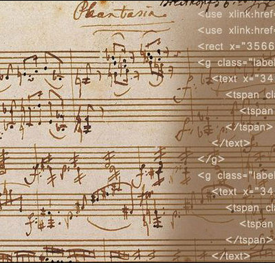 Digital-interaktive Mozart-Edition: Autograf und Quellcode zur Fantasie c-Moll KV 475