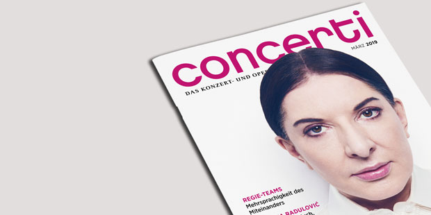 Druckfrisch: die concerti März-Ausgabe!