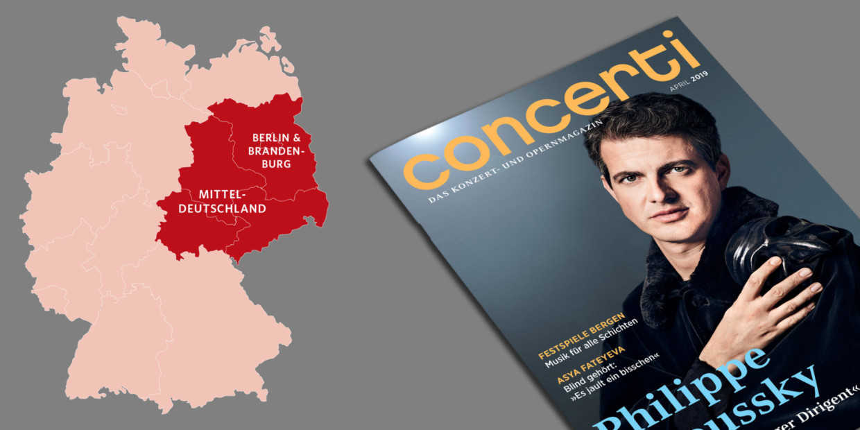Druckfrisch, aber verspätet: Die concerti April-Ausgaben