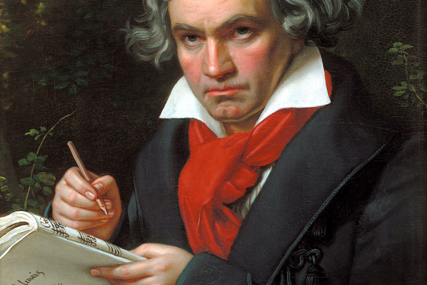 Vom Genius umflort: Joseph Karl Stieler schuf 1820 jenes Porträt, das unsere Vorstellung von Beethoven bis heute prägt.