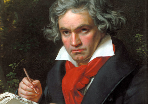 Vom Genius umflort: Joseph Karl Stieler schuf 1820 jenes Porträt, das unsere Vorstellung von Beethoven bis heute prägt.