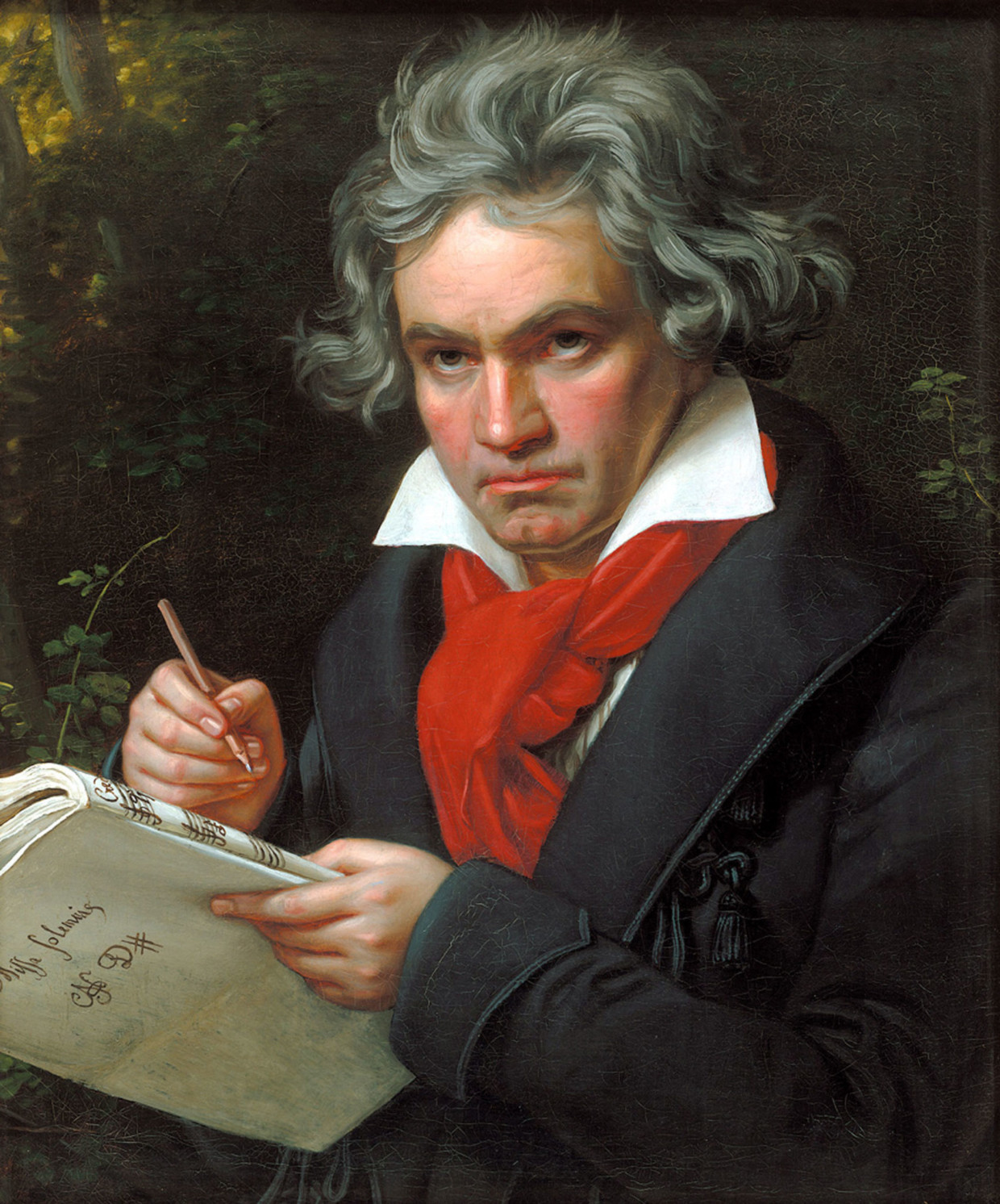 Vom Genius umflort: Joseph Karl Stieler schuf 1820 jenes Porträt, das unsere Vorstellung von Beethoven bis heute prägt.