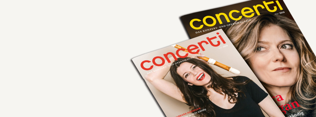 Druckfrisch: die concerti Mai-Ausgabe!