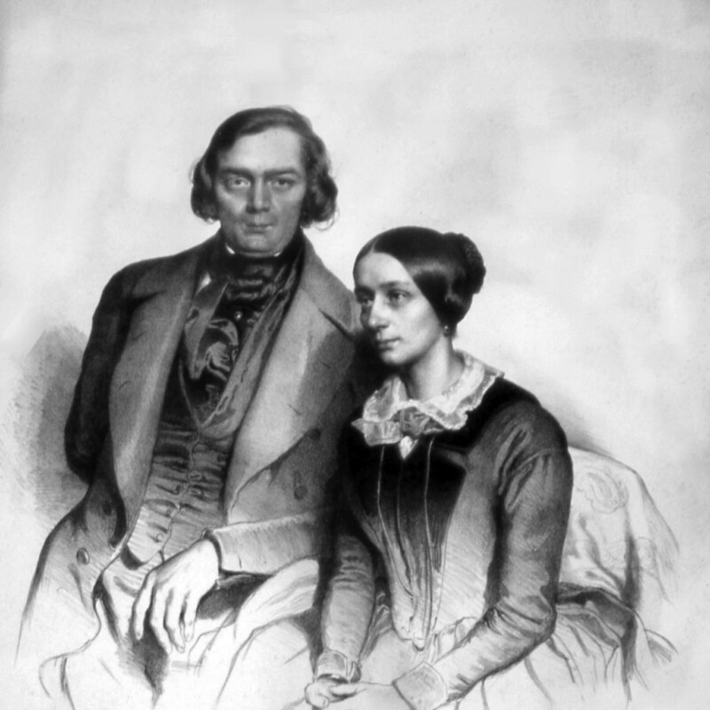 Clara und Robert Schumann