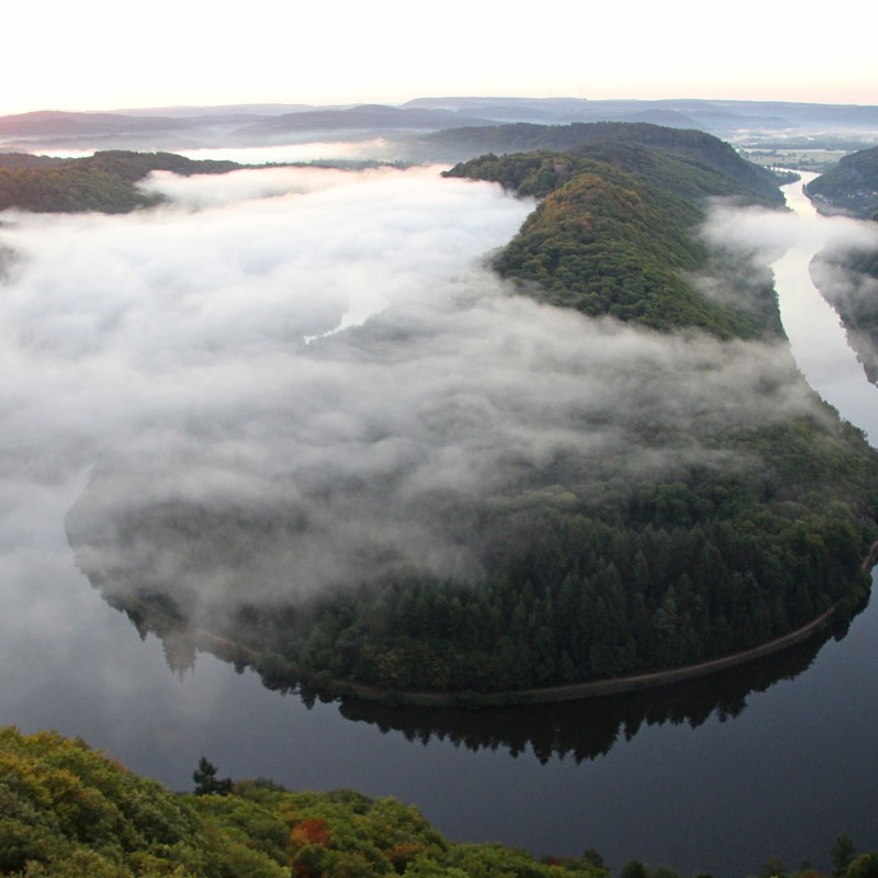 Saarschleife im Saarland