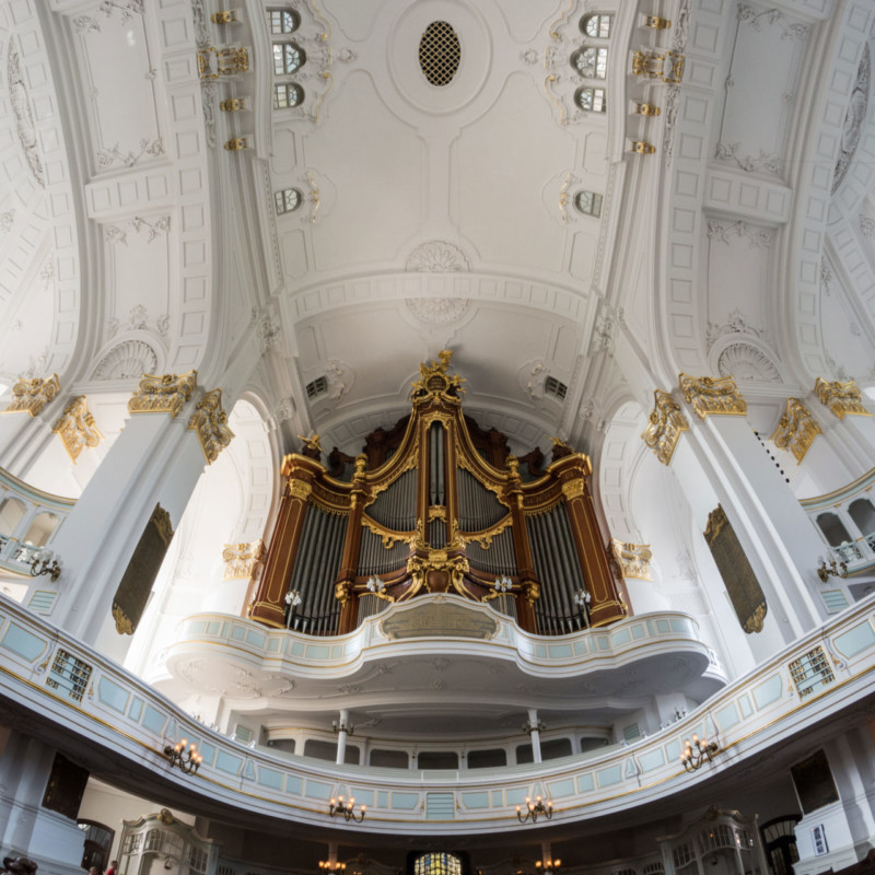Orgel in der Hauptkirche St. Michaelis