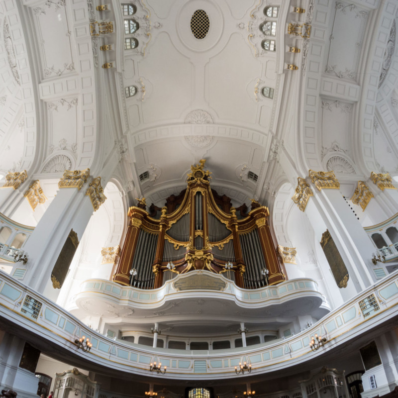 Orgel in der Hauptkirche St. Michaelis