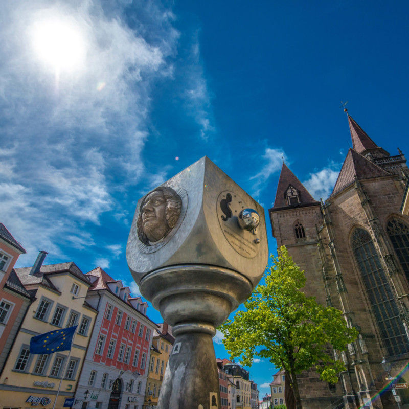 Bach-Denkmal in Ansbach