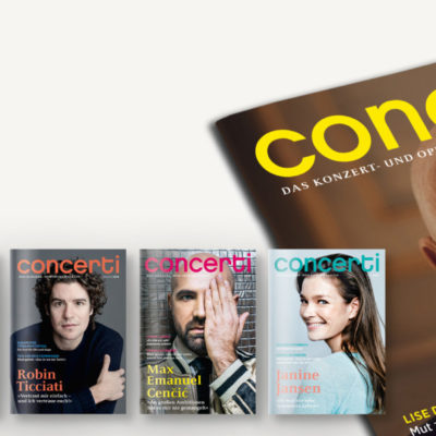 Druckfrisch: die concerti Sommer-Ausgabe!