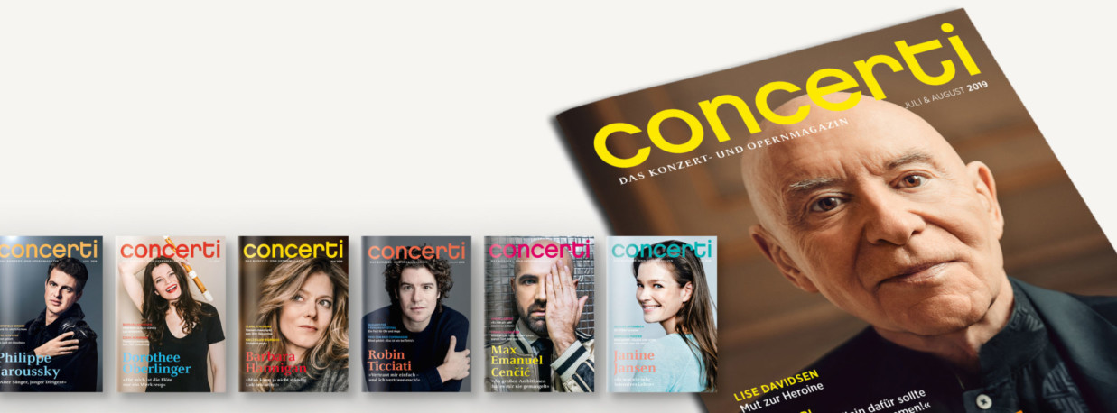 Druckfrisch: die concerti Sommer-Ausgabe!