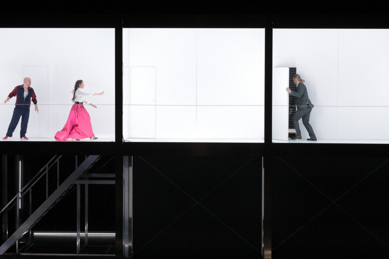 Szene aus Händels „Agrippina“ an der Bayerischen Staatsoper