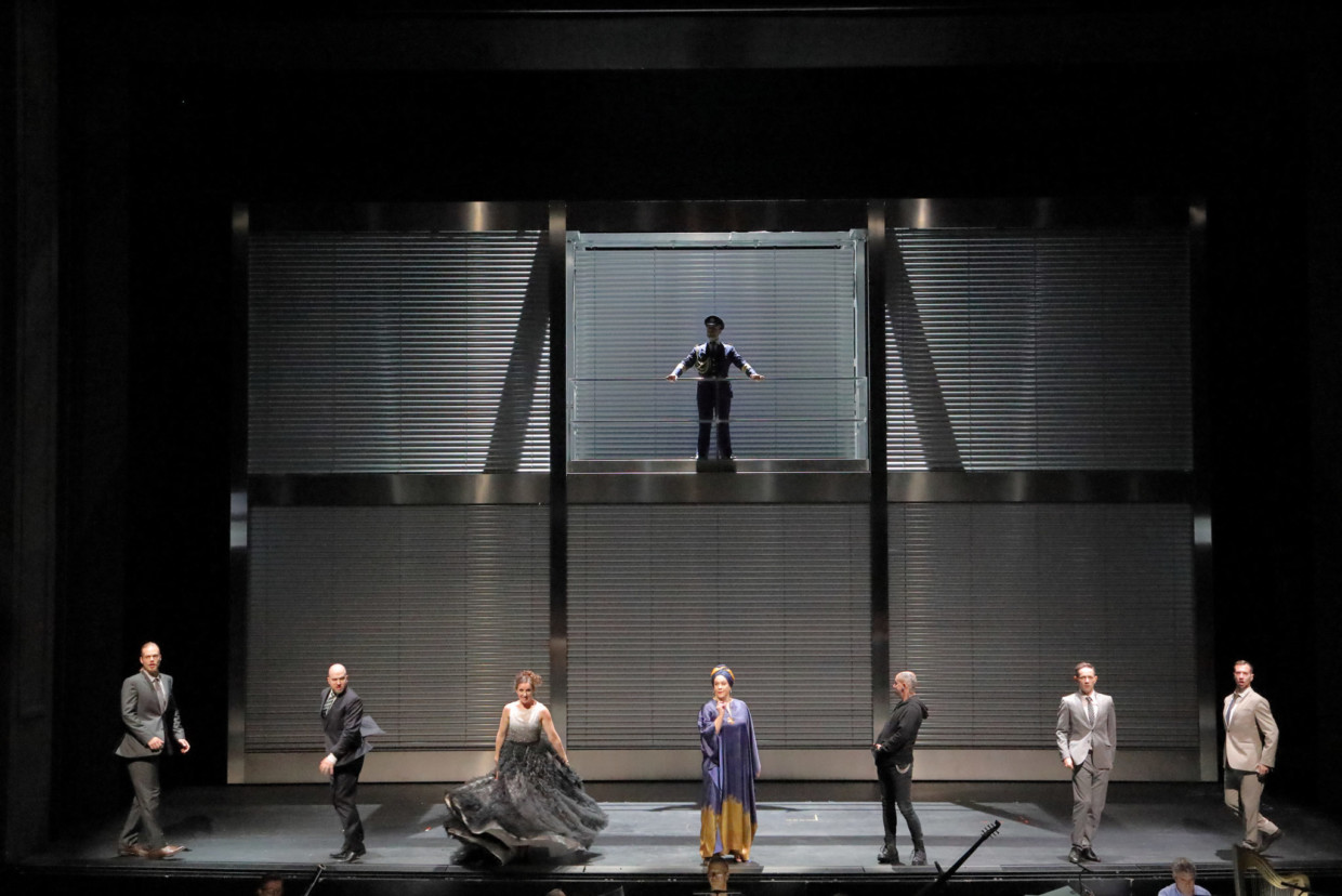 Szene aus Händels „Agrippina“ an der Bayerischen Staatsoper