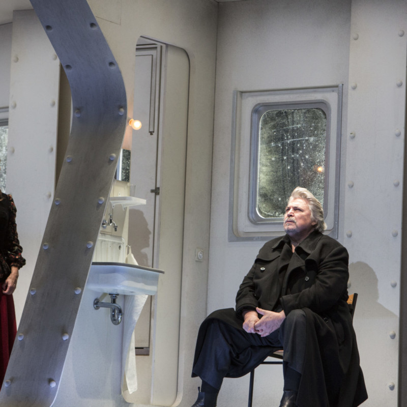 Szene aus „Tristan und Isolde“ an der Oper Köln: Ingela Brimberg und Peter Seiffert