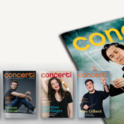 Druckfrisch: die concerti Oktober-Ausgabe!