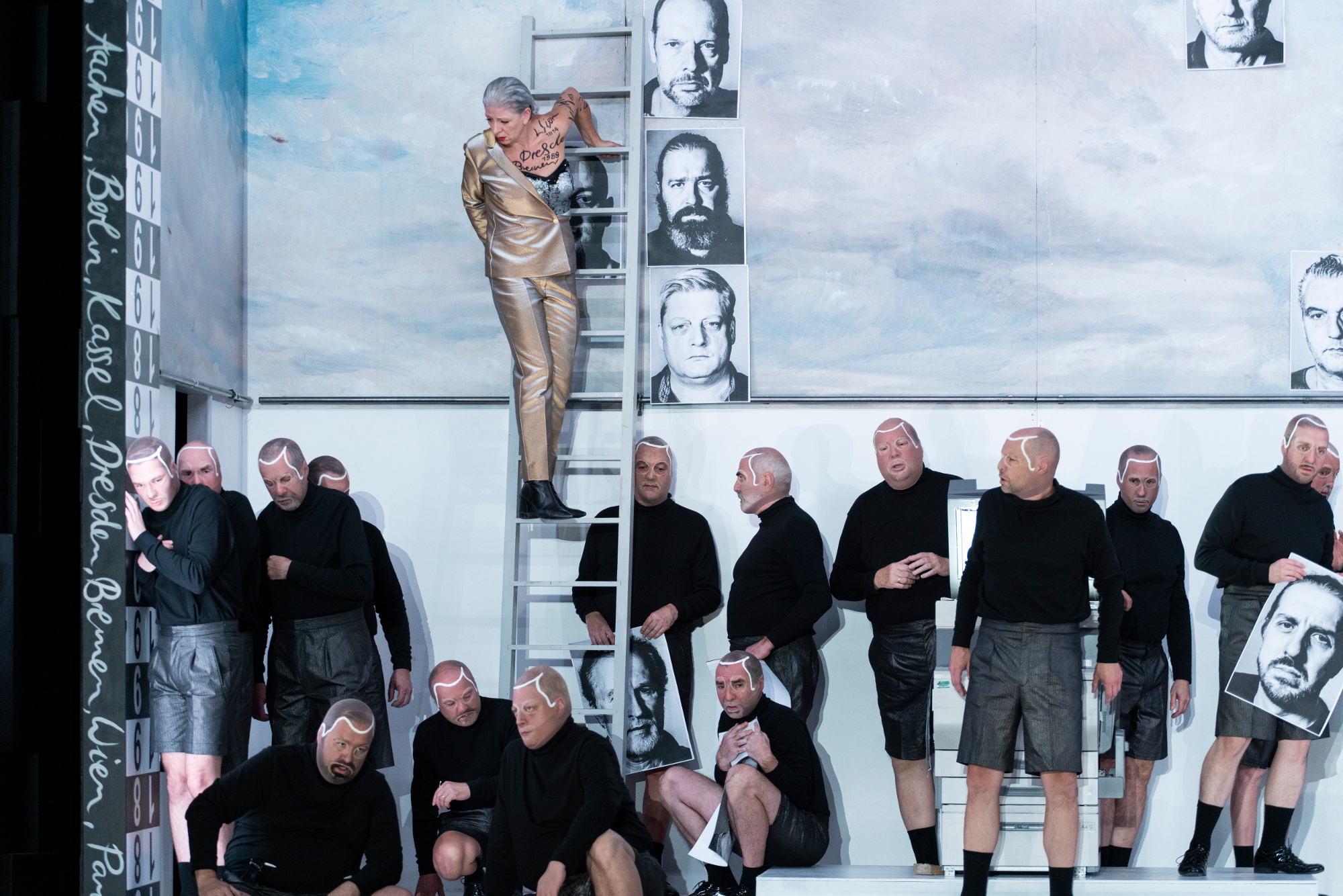 Szene aus „Fidelio“ am Staatstheater Darmstadt