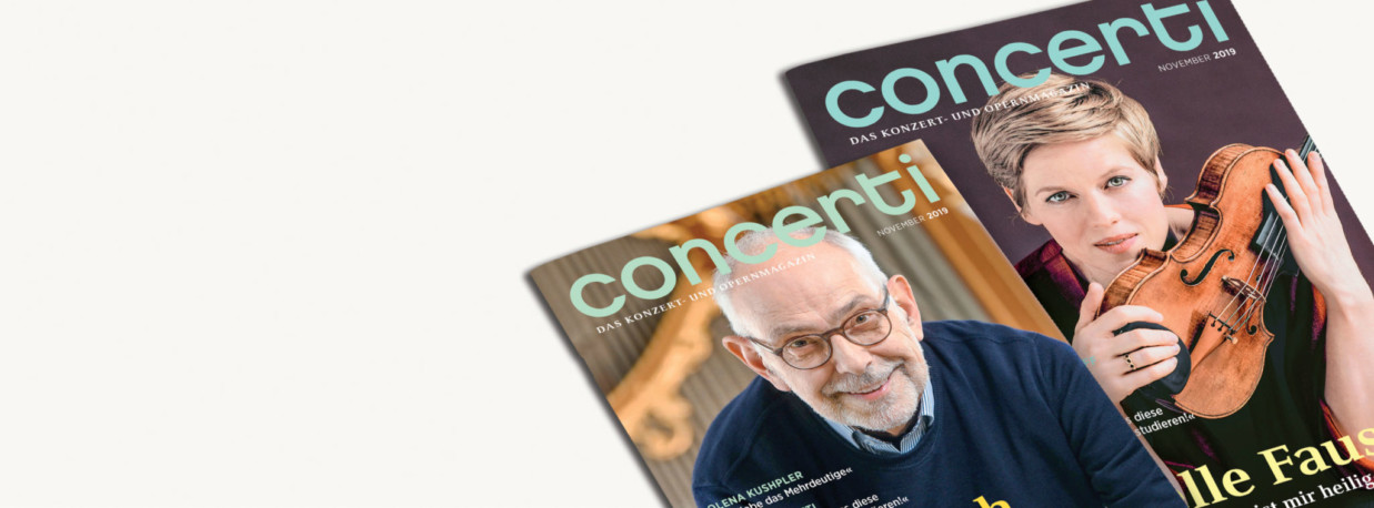 Druckfrisch: die concerti November-Ausgabe!