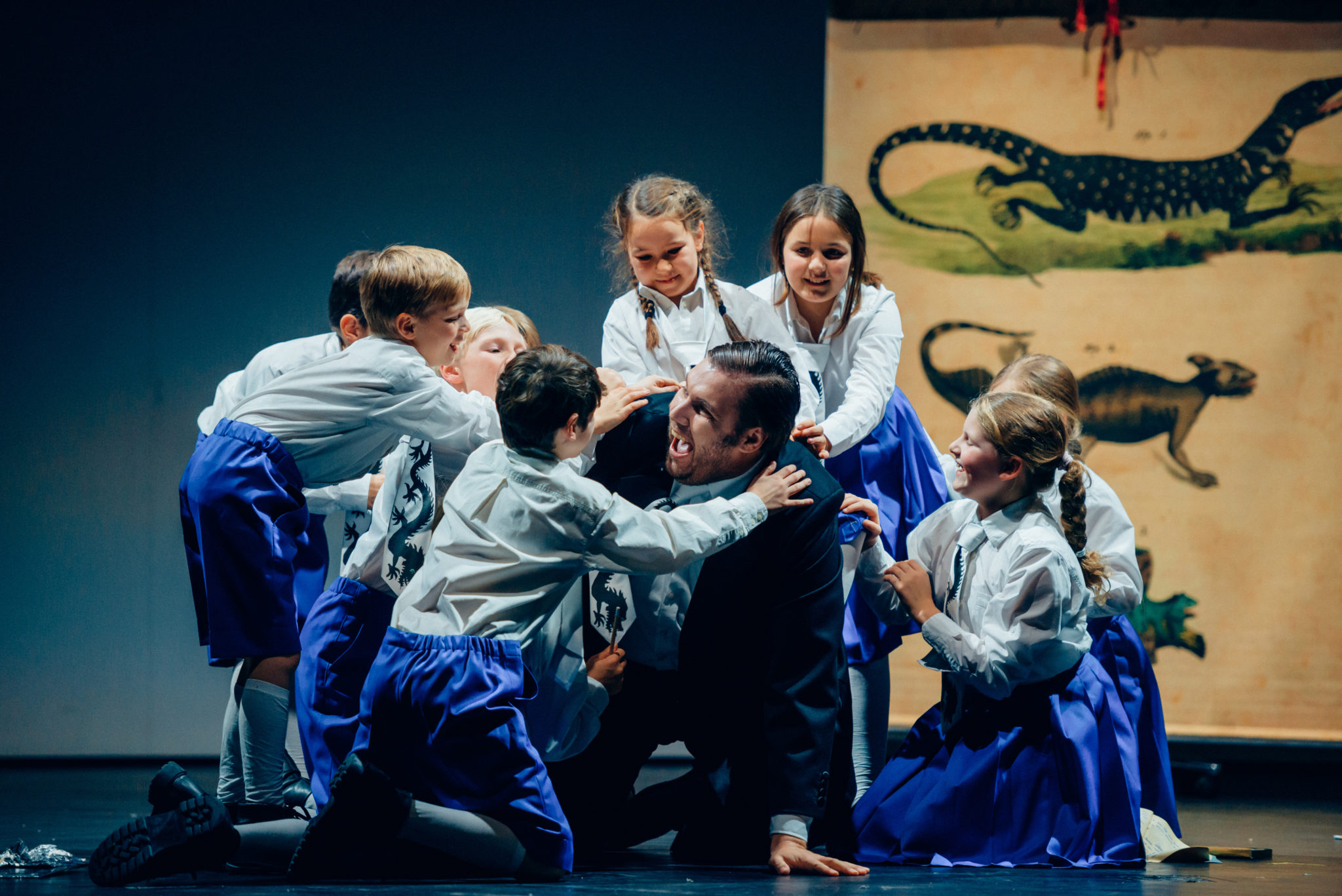 Lanzelot - Oleksandr Pushniak (Drache), Kinder der schola cantorum weimar