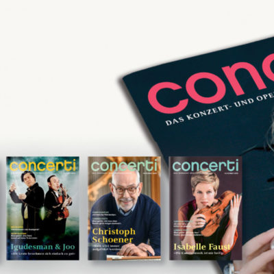 Druckfrisch: die concerti Dezember-Ausgabe!