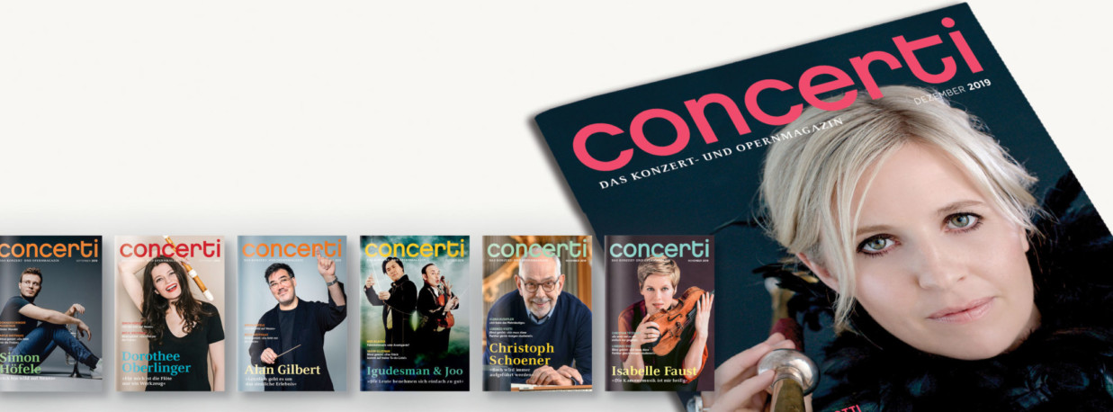 Druckfrisch: die concerti Dezember-Ausgabe!