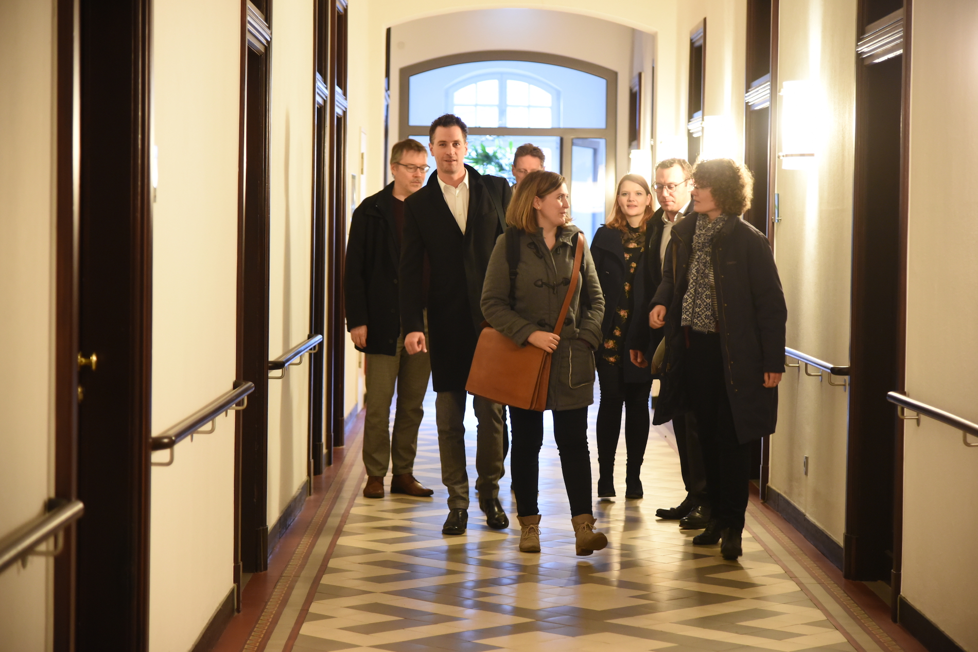 Ankunft im Hotel Collegium Leoninum