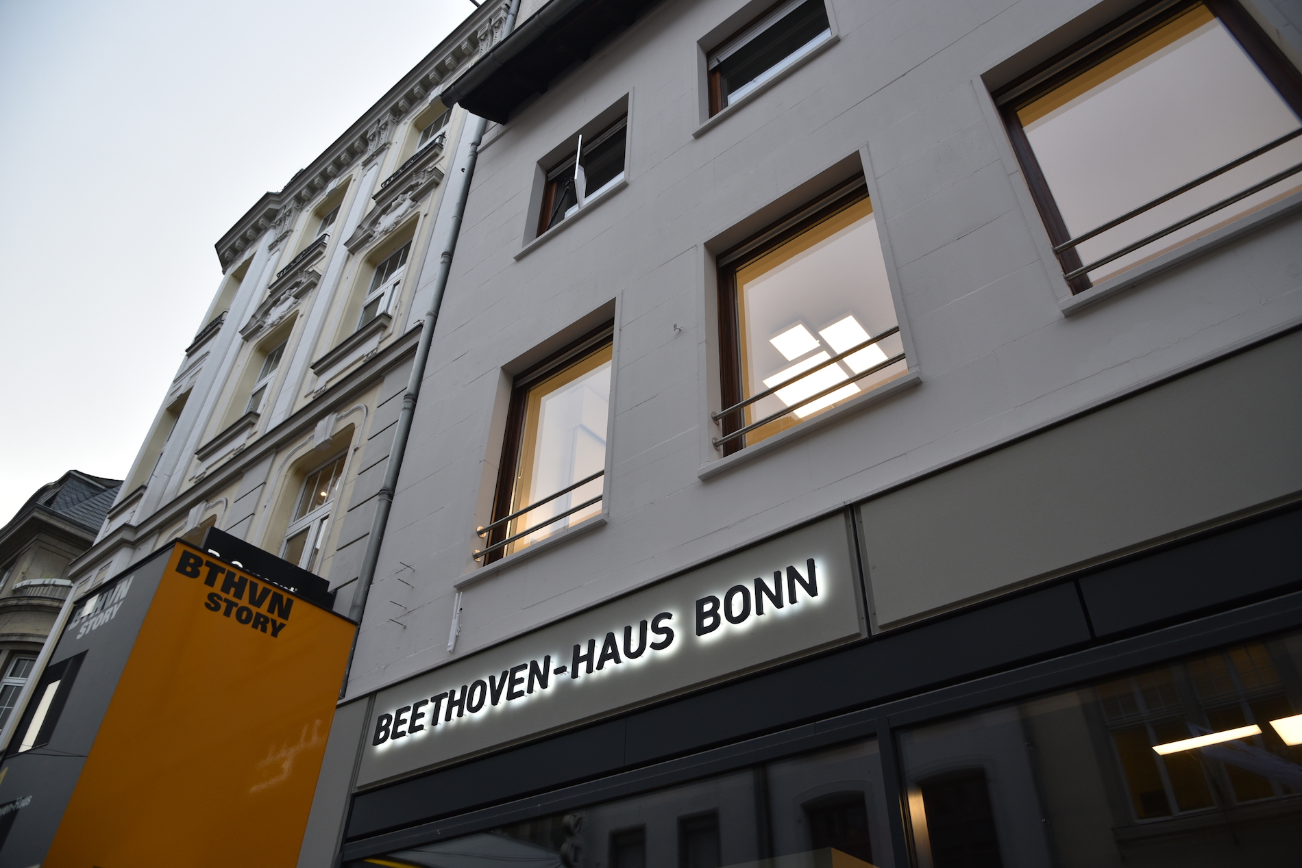 Kasse und Museumsshop des Beethoven-Hauses Bonn