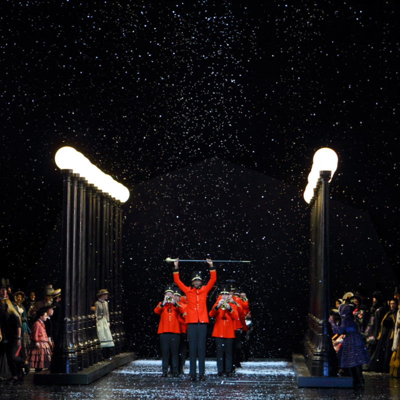 Szene aus „La Bohème“ am Royal Opera House