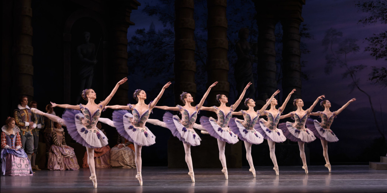 Szene aus „Dornröschen“ am Royal Opera House
