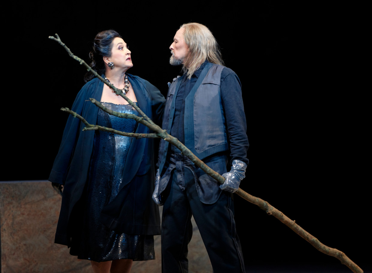 Katarina Karnéus (Fricka), Anders Lorentzson (Wotan)