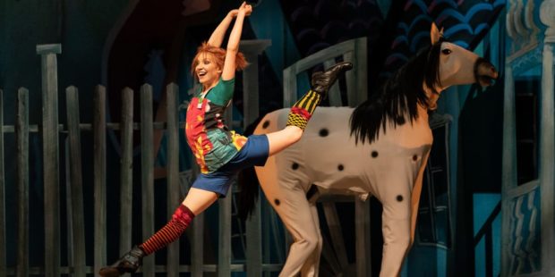Szenenbild aus „Pippi Longstocking“ an der Finnish National Opera