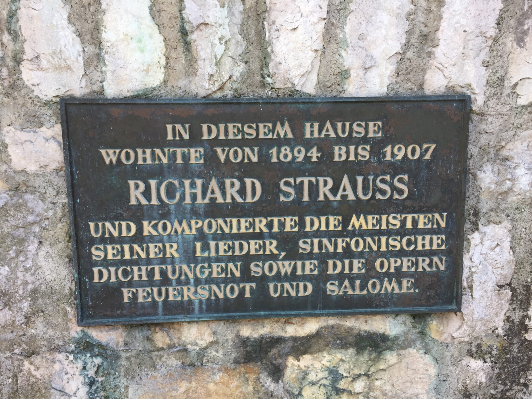 In der Villa de Ahna komponierte Richard Strauss unter anderem seine Oper „Salome“