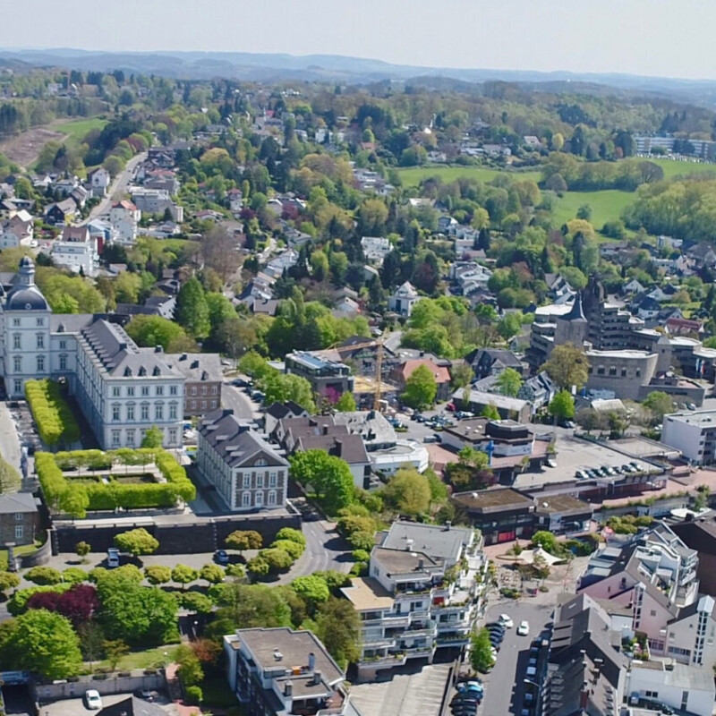 Blick auf Bergisch Gladbach