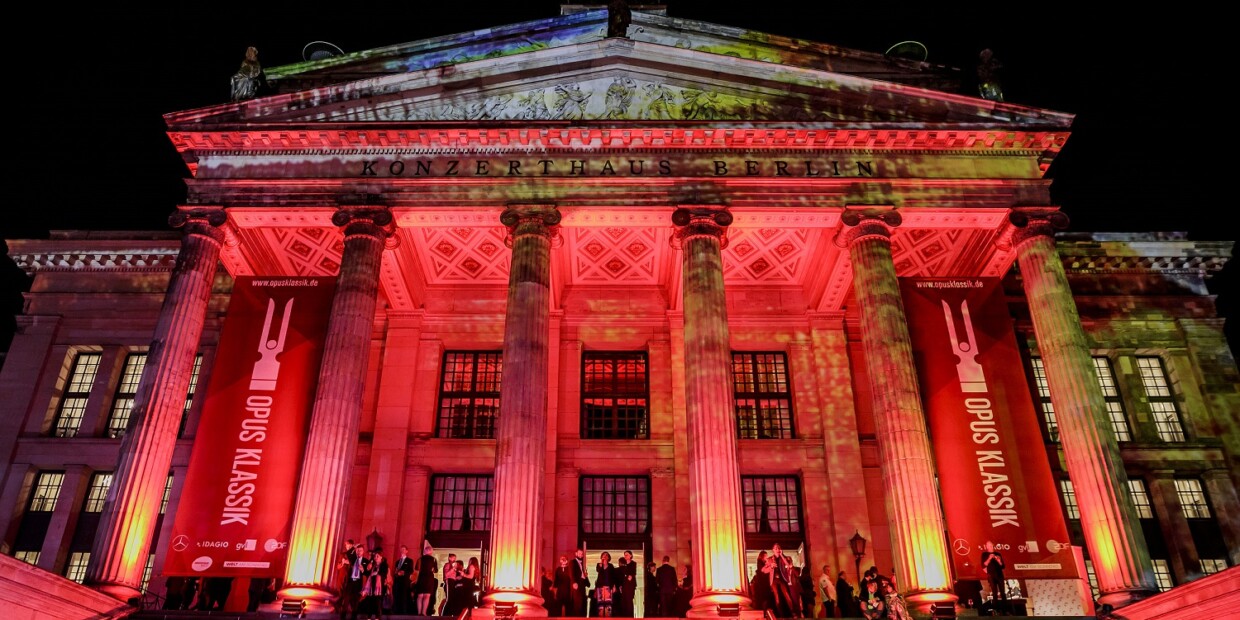 Zum dritten Mal findet im Konzerthaus Berlin die Verleihung des OPUS KLASSIK statt.