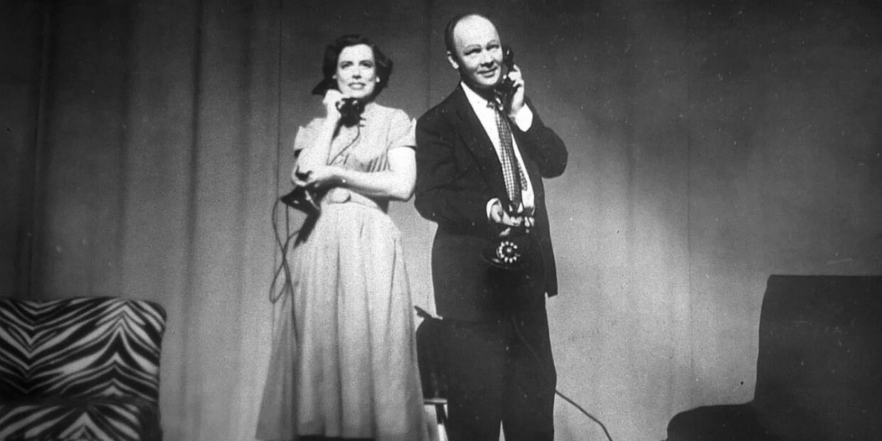 Ein Klassiker der Kammeroper des 20. Jahrhunderts: Mary Handy und Paul Hume in Gian Carlo Menottis Oper „Das Telefon“.