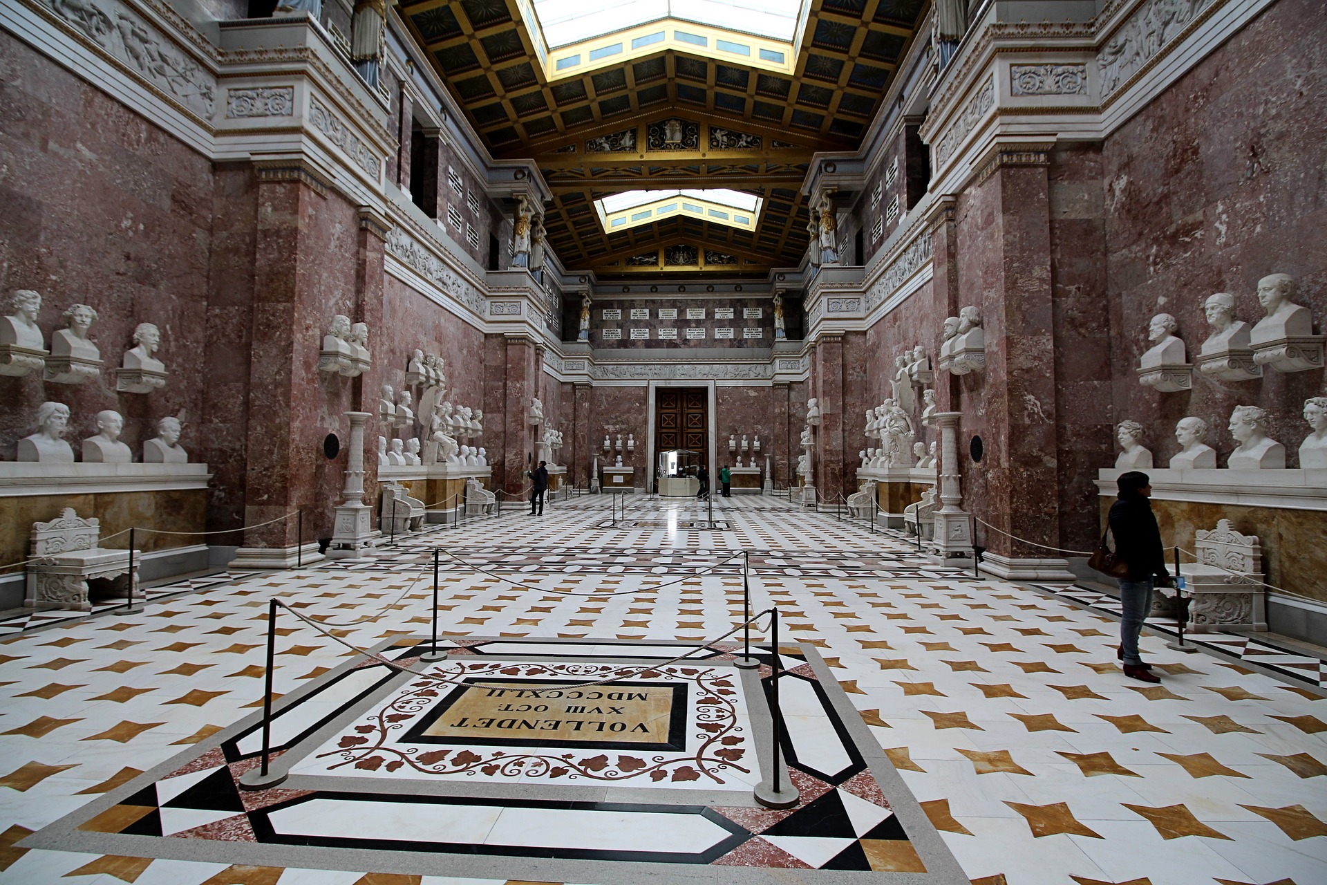 Büstensammlung in der Walhalla