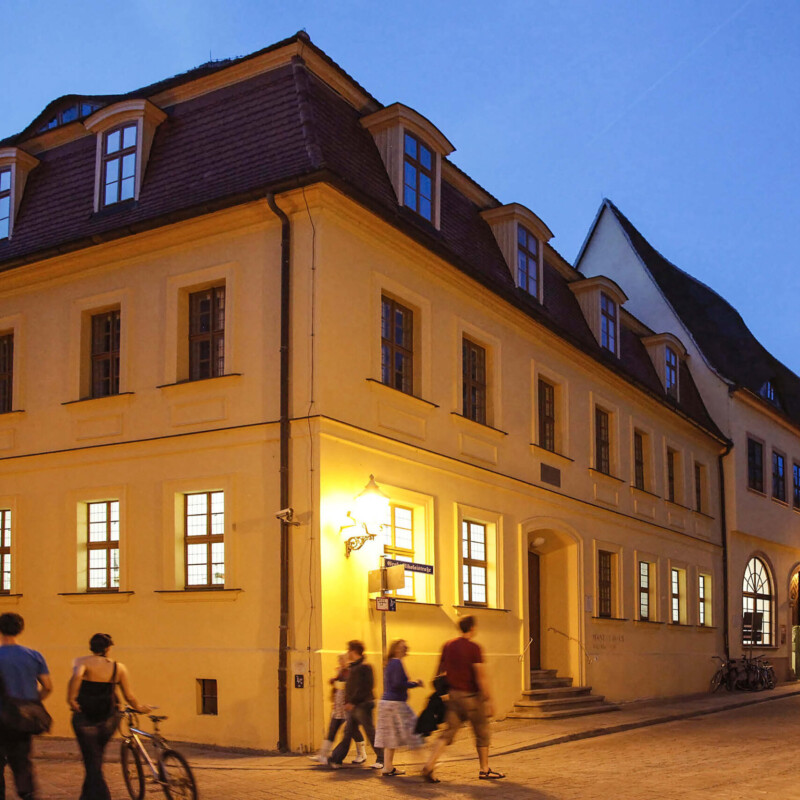 Heute ein Musikmuseum: Im Händel-Haus erblickte der Barockkomponist 1685 das Licht der Welt