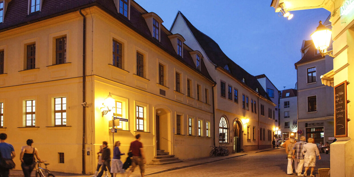 Heute ein Musikmuseum: Im Händel-Haus erblickte der Barockkomponist 1685 das Licht der Welt