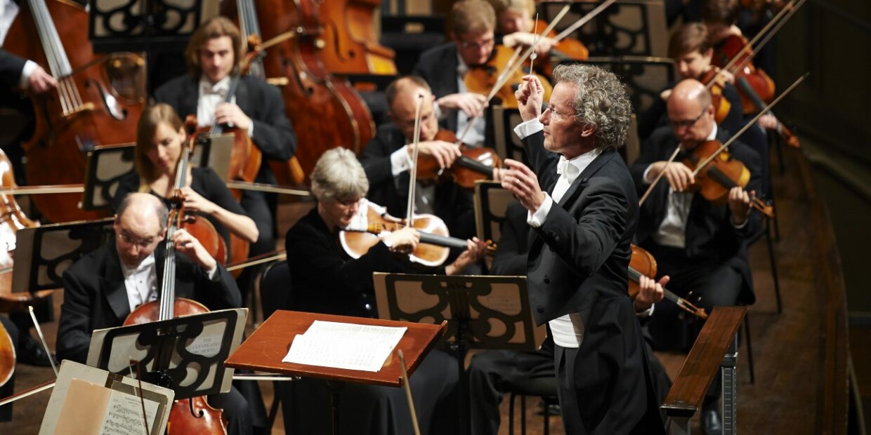 The Cleveland Orchestra mit ihrem Musikdirektor Franz Welser-Möst